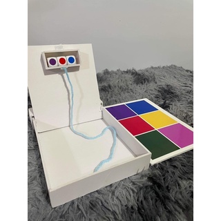 Mini Color Games Perya complete set with dice and color board | Shopee ...