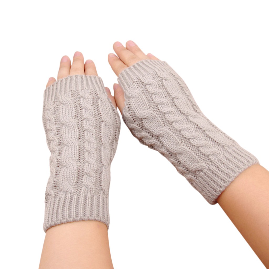 fingerless sleeve gloves