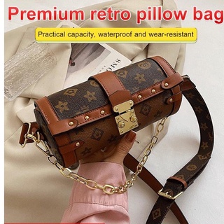 Premium Retro Pillow Bag  Waterproof Shoulder Sling Bag  Korean Ladies Sling Bag handbag