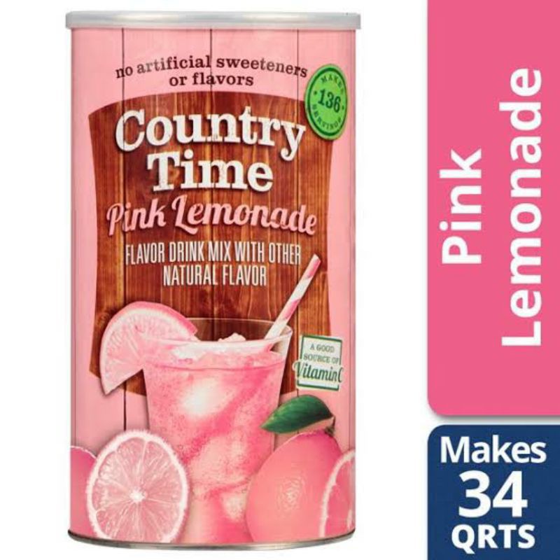 Country Time Pink Lemonade Drink Mix 2.33kg Shopee Philippines