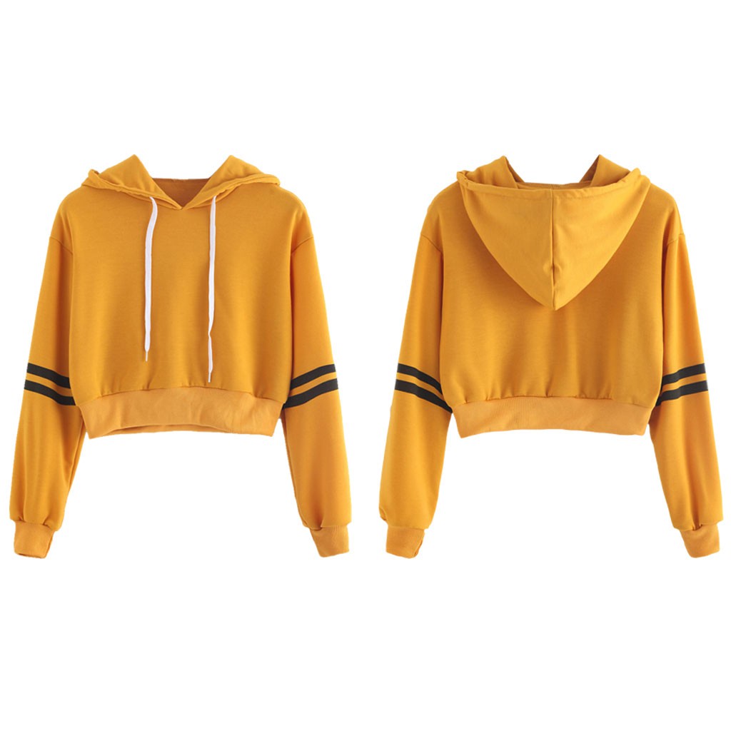 hoodie jacket crop top