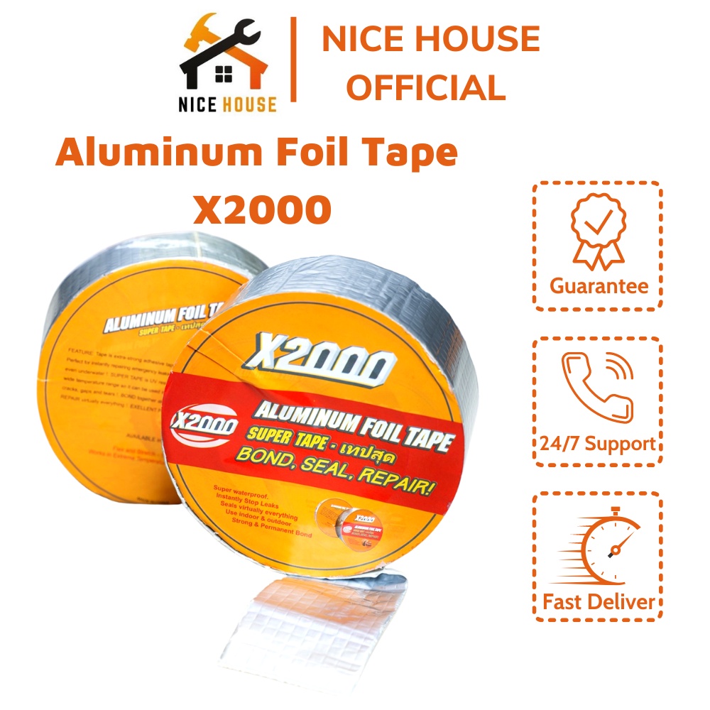 (Authentic) X2000 waterproof aluminum foil tape, antileak roof