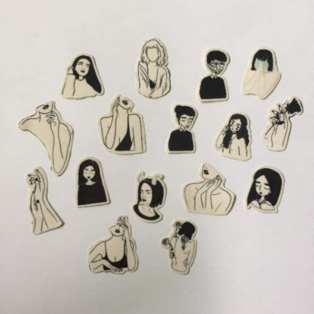 15 Pcs Vintage Aesthetic Stickers Shopee Philippines