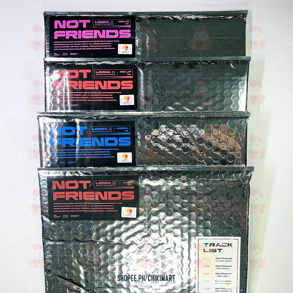 LOONA Not Friends Official Album (Unsealed) | Shopee Philippines