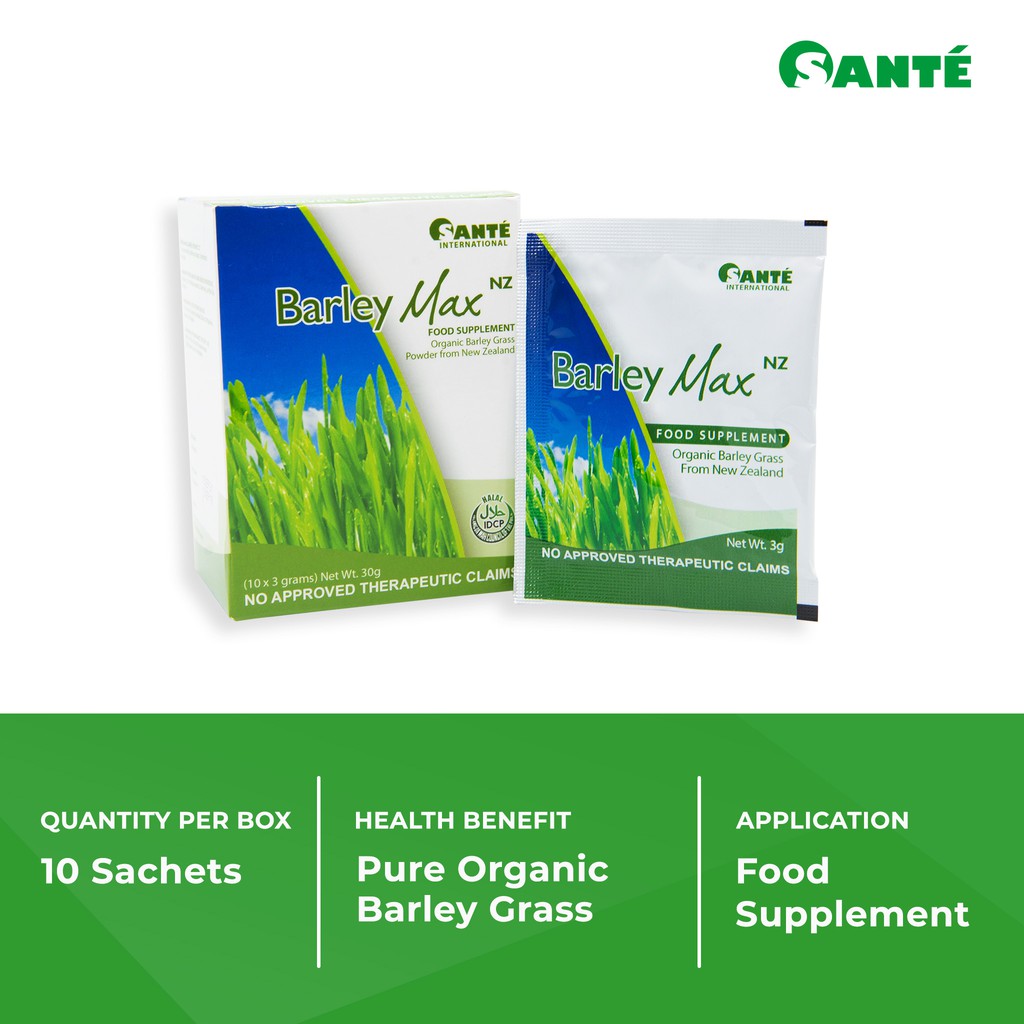 Sante Barley Max Food Supplement Powder Shopee Philippines