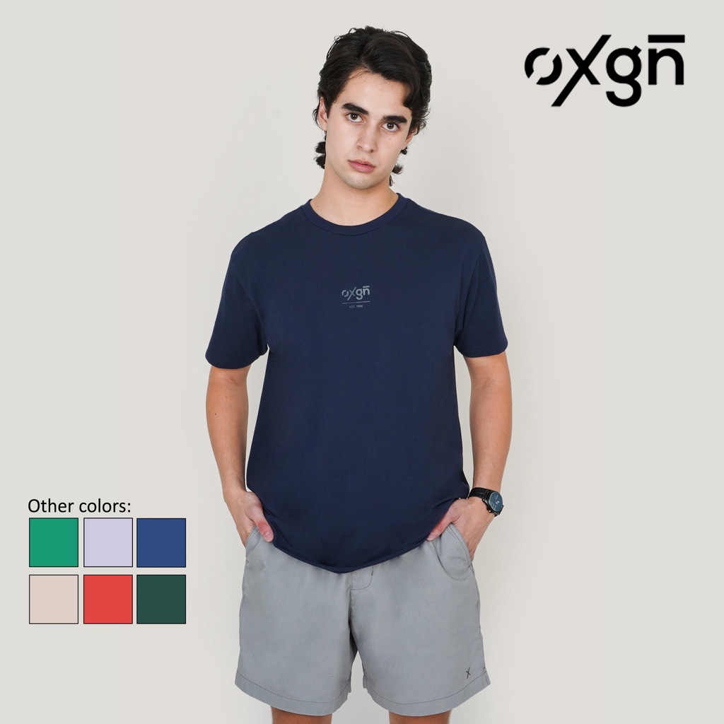 OXGN Generations Logo Easy Fit T-Shirt With Special Print For Men (Blue ...