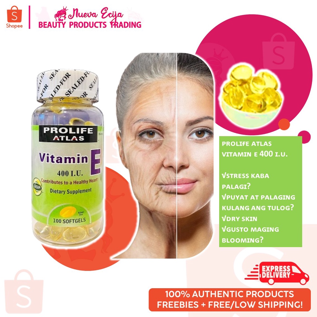 Prolife Atlas Vitamin E 400 I.U. Prolife Atlas Vitamin E (100