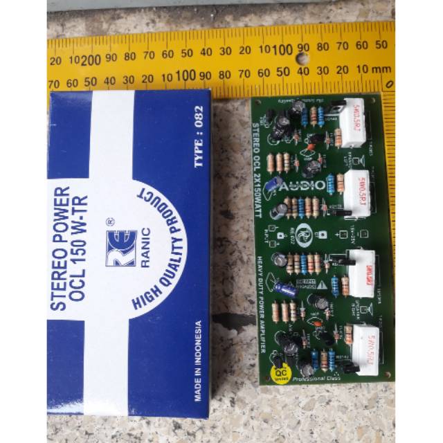 Power ocl 150 watt stereo amplifier