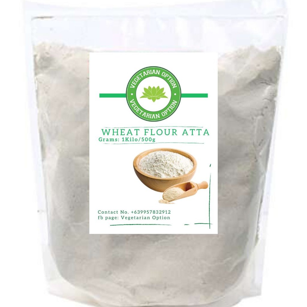 100 Whole Wheat Flour / Atta 1 kilo. Shopee Philippines