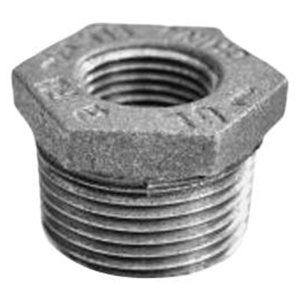 Meisons Gi Bushing Reducer 1 X 3 4 Threaded Sch40 Galvanized Malleable Fittings Shopee Philippines