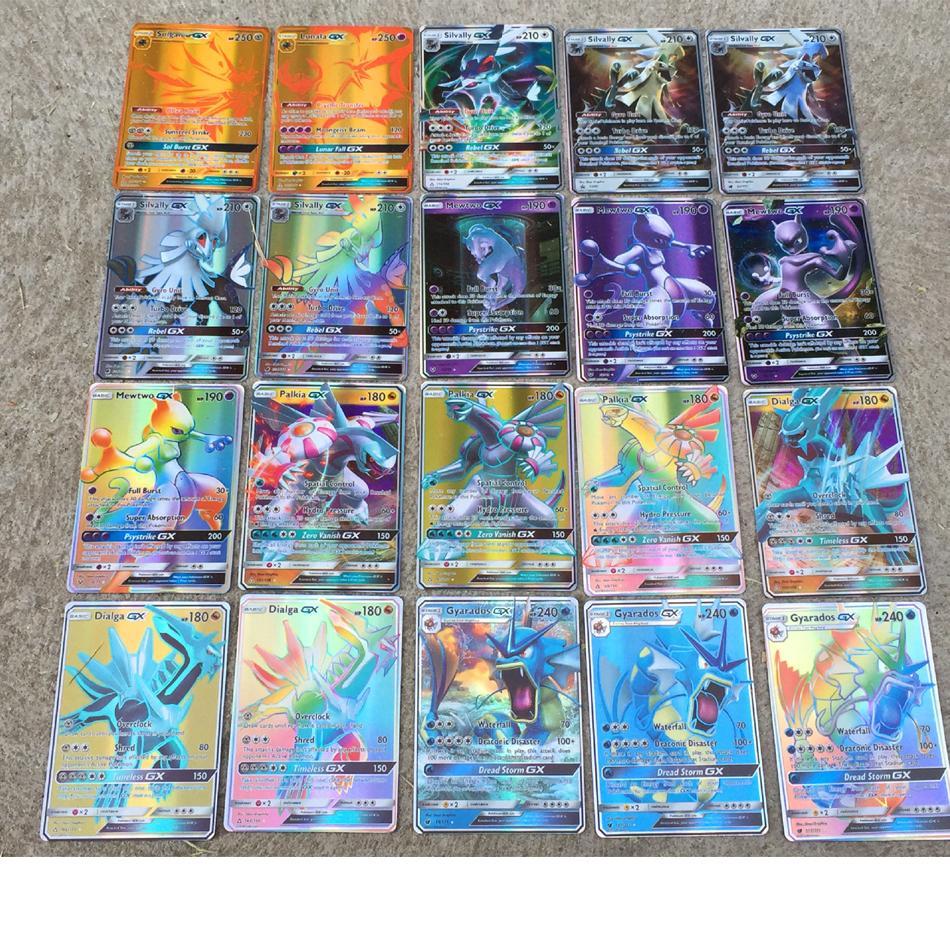 Rare Product 0 Pcs No Repeat Pokemon Card Gx Shining Takara Tomy Game Battle Carte Trading Shopee Philippines