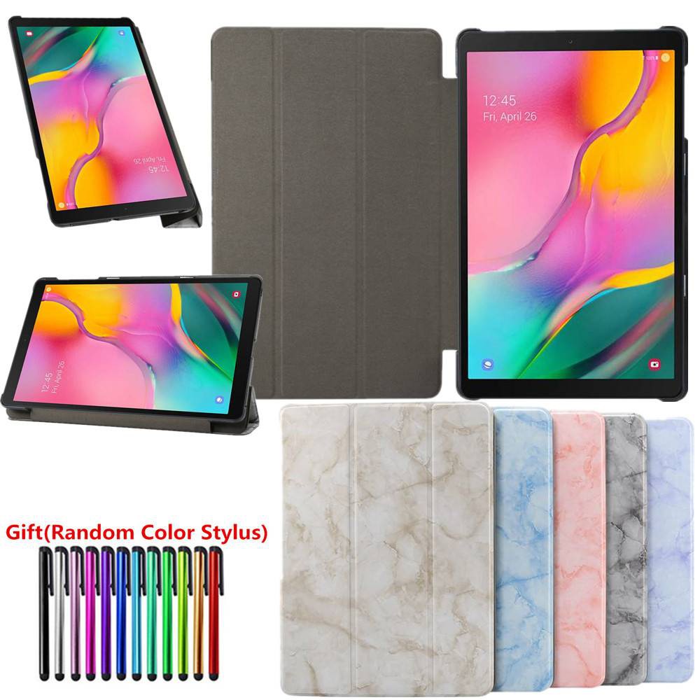 For Samsung Galaxy Tab A 10.1 2019 SM-T510 T515 Tablet Flip Marble TPU Back  Cover Case | Shopee Philippines