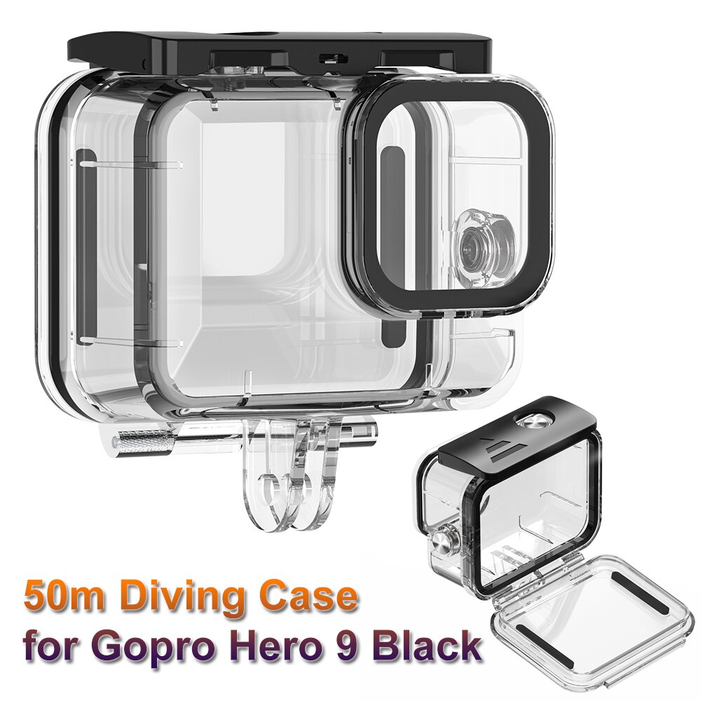 Diving Waterproof Case Housing For Gopro Hero 10 9 Black Action Camera Underwater 50m Protection Shell Box Accessories Shopee Philippines