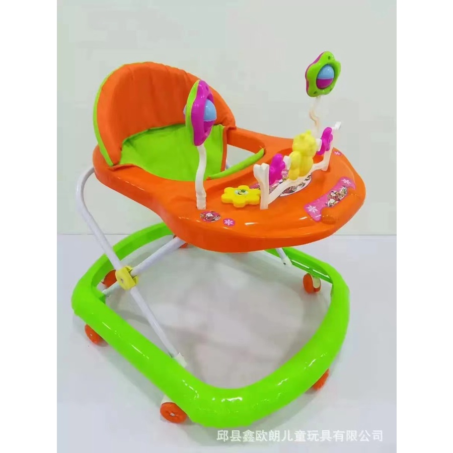 Baby Walker Baby Walkers with Play Toys Walker Toys Learning To Walk Adjustable Height Safety