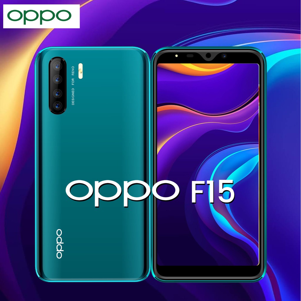 OPPO F15 cell Phone 2GB+32GB 4800mAh 4G 2020 8MP/16MP Rear CameraFull
