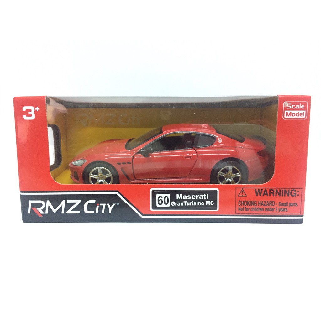 2010 Maserati GranTurismo MC Red 1:64 RMZ City 3" inch Toy  Car Model 