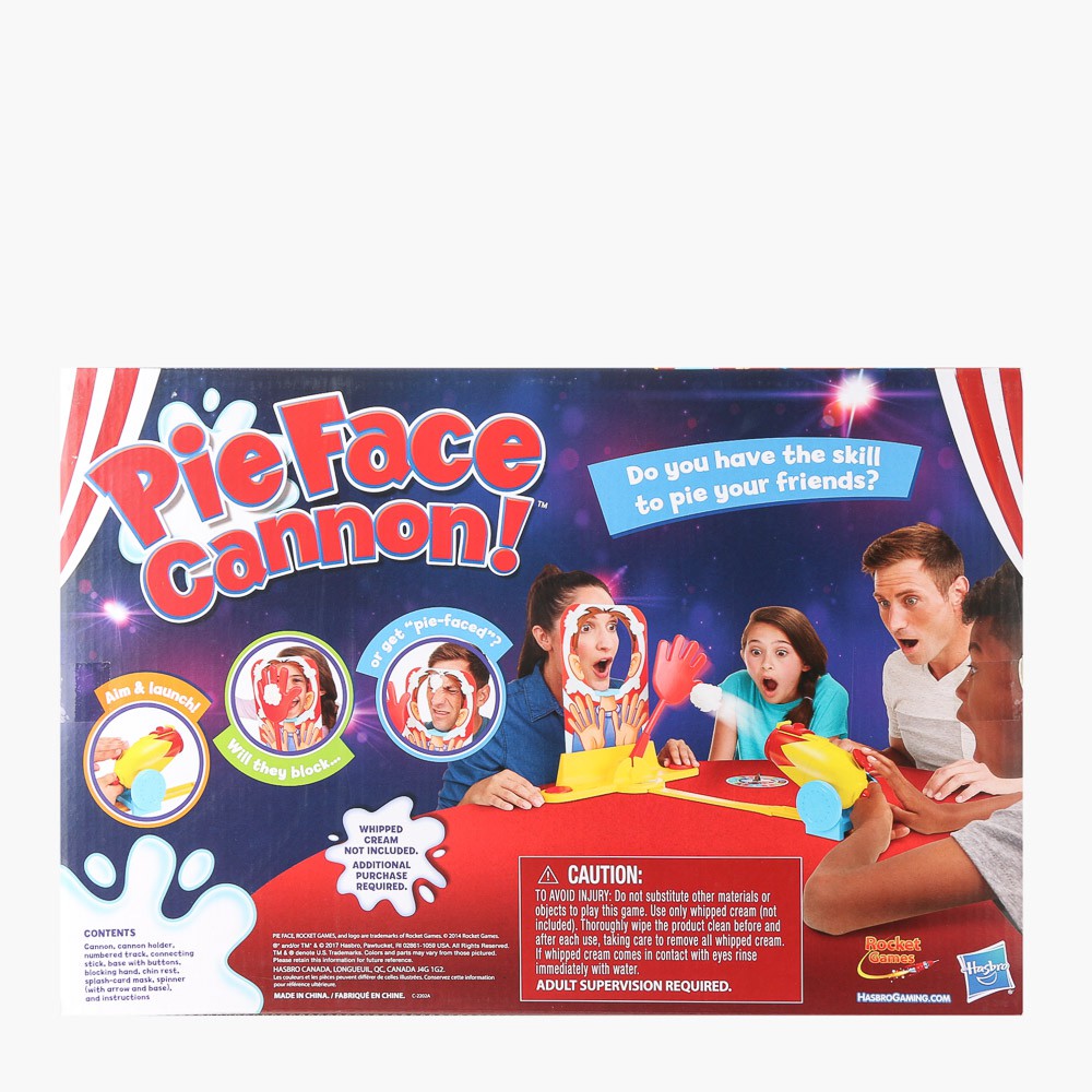 pie face cannon