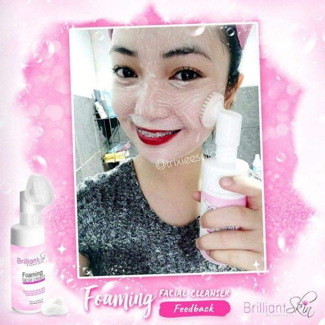 brilliant facial foam cleanser