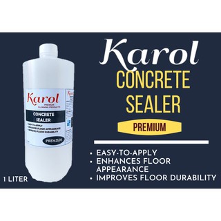 KAROL Concrete Sealer 1 Liter (Stone Marble Cement Granite Tiles Floor