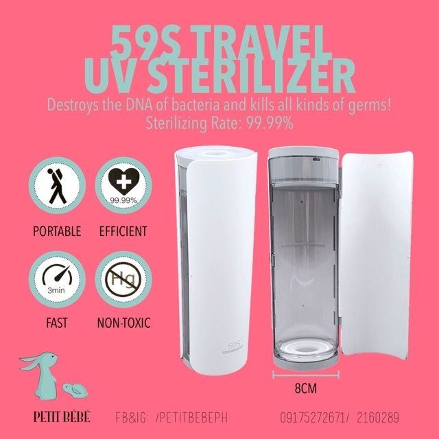 portable uv bottle sterilizer