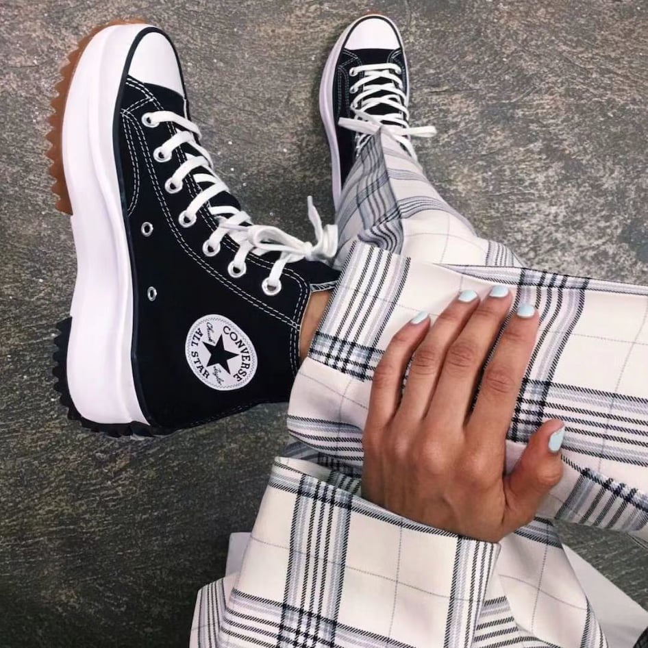 New Trendy Running Shoes Chuck Taylor highcut and lowcut Thick Sole For  Women 36 - 40 | Shopee Philippines