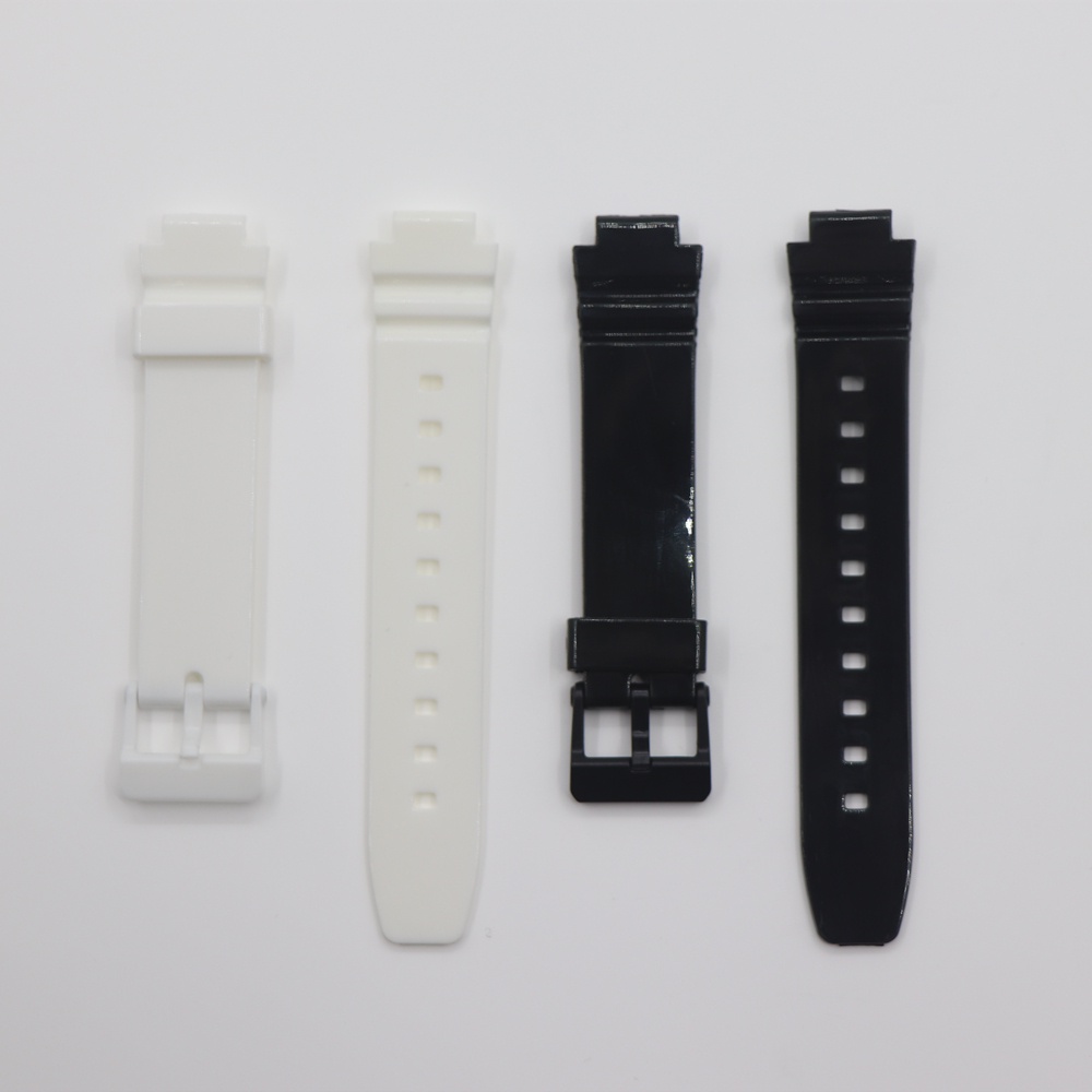 Soft PU Watch Strap for Casio LRW-250H LRW 250H Black Watchband Pin Buckle Wrist band Bracelet Belt for Casio LRW250H