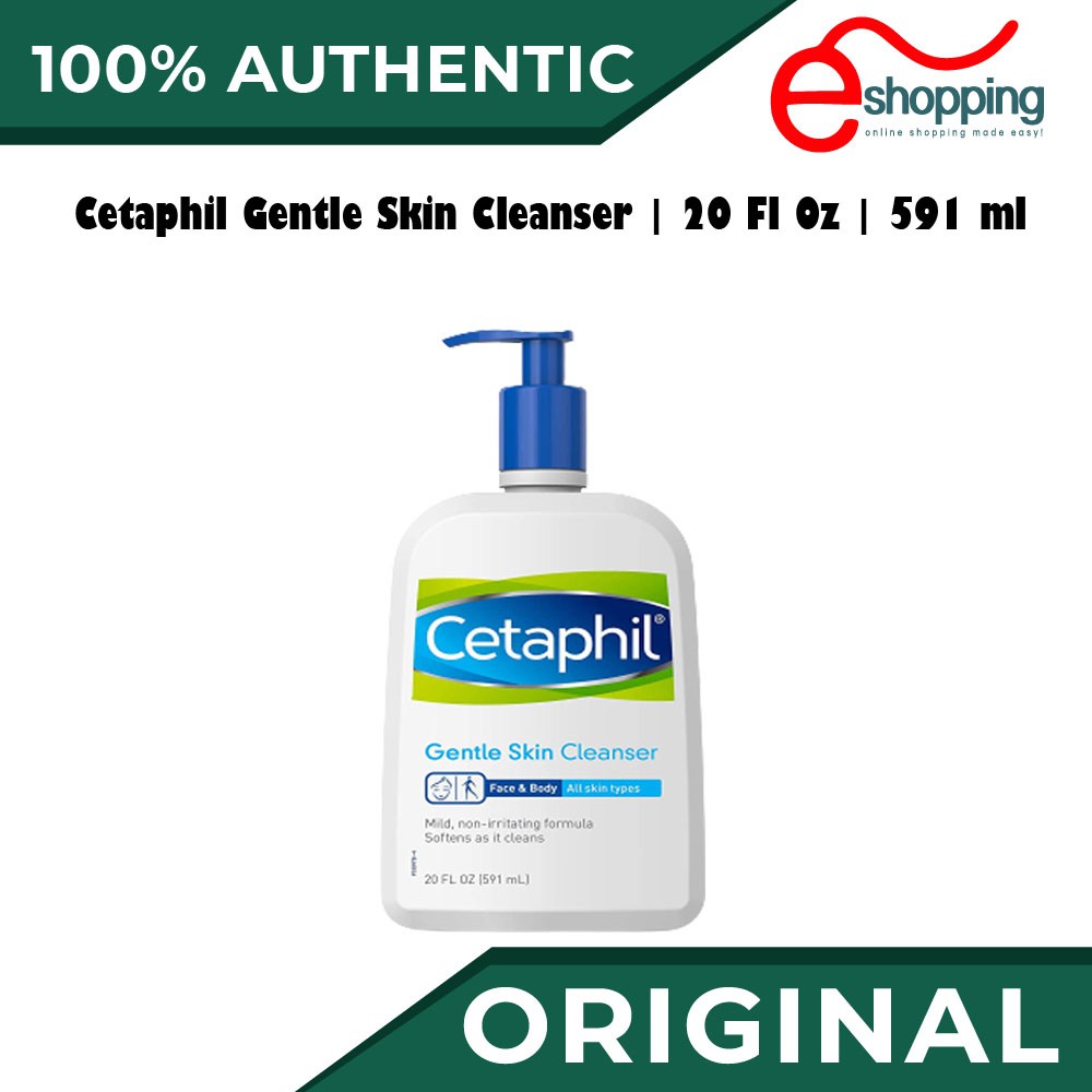 Cetaphil Gentle Skin Cleanser 20 Fl Oz 591 Ml Shopee Philippines