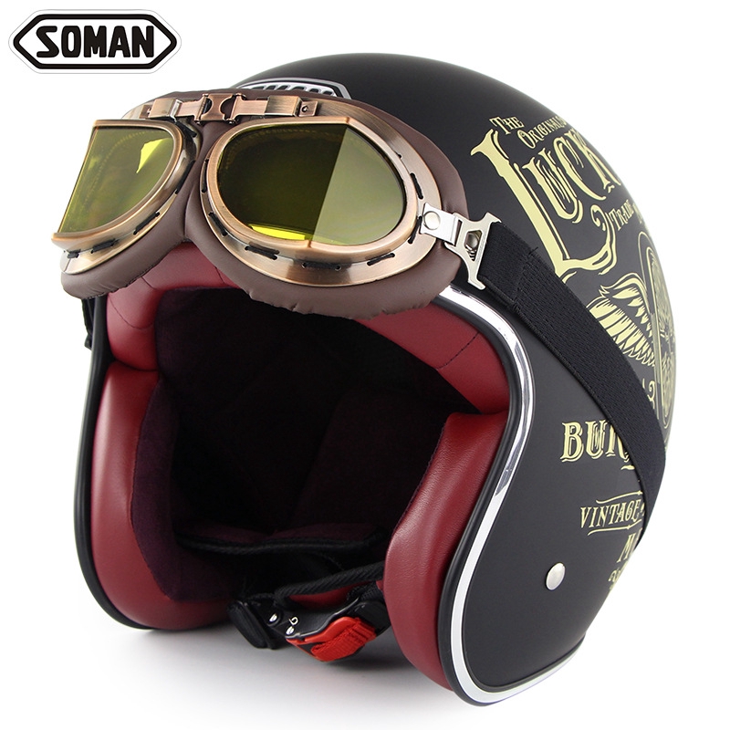 harley open face helmet