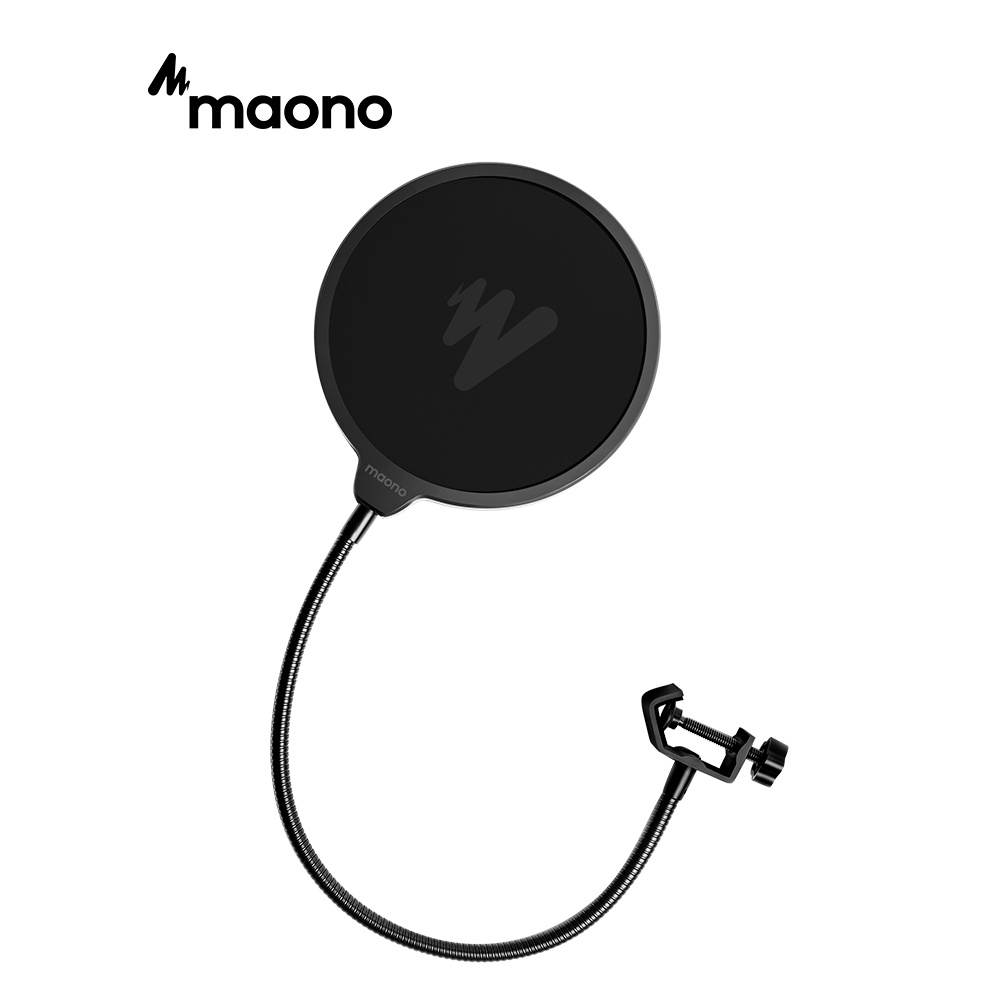 Maono AU-B00 Microphone Pop Filter Double Layer Windscreen | Shopee ...
