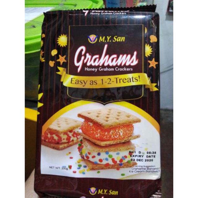 MY San Grahams Honey Graham Cracker Shopee Philippines