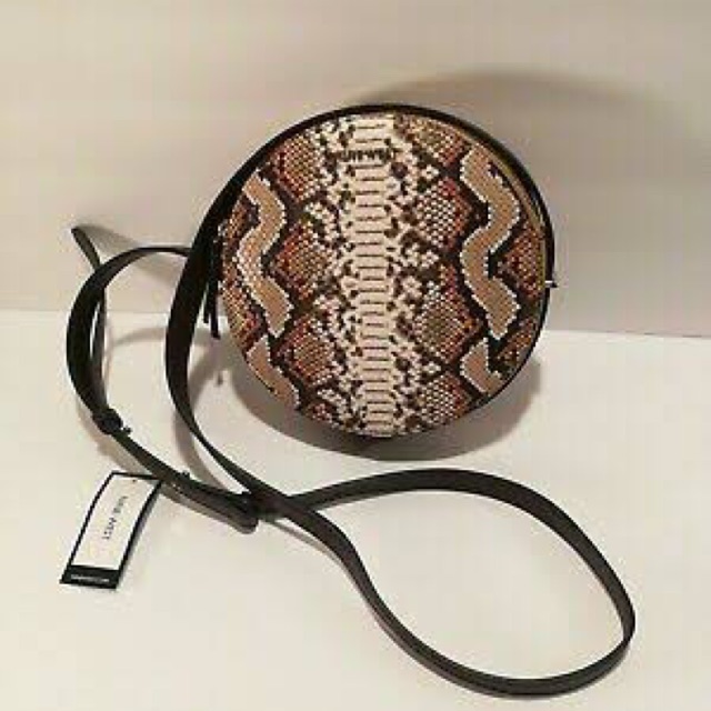 nine west snake skin purse