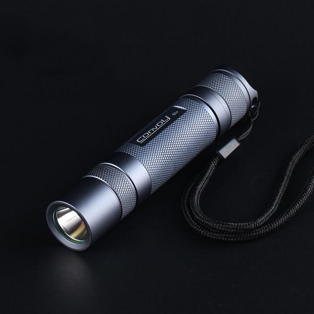 .99 for Convoy S2+ Flashlight 18650 LED Flashlight