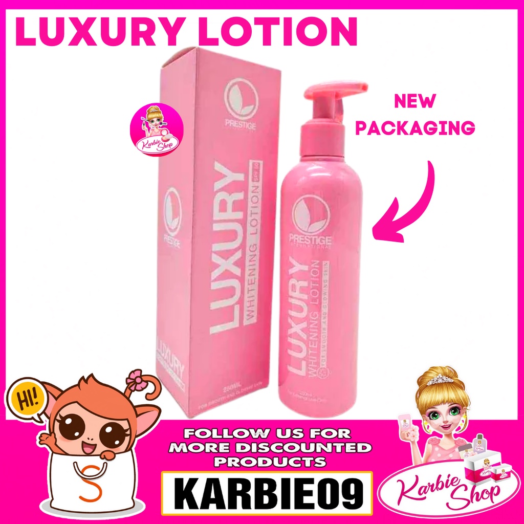 Orig PRESTIGE LUXURY LOTION SPF50 (Whitening lotion) | Shopee Philippines