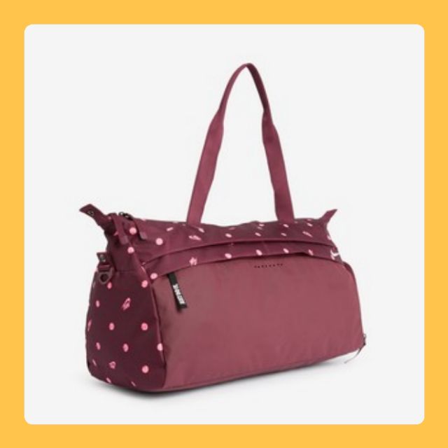 maroon nike duffel bag