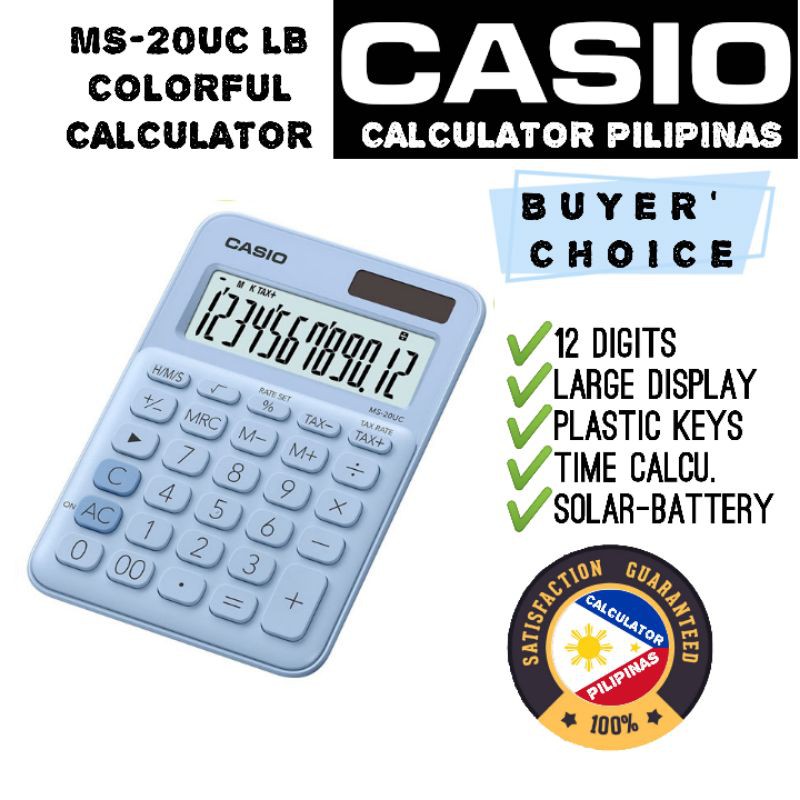 Casio Ms uc Lb My Style Colorful Shopee Philippines