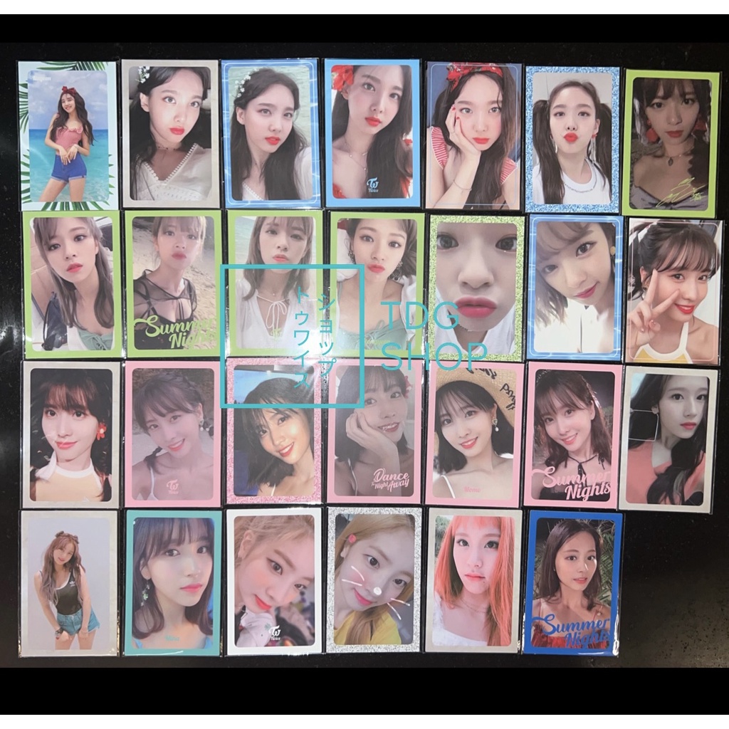 TWICE Summer Nights Photocards | Shopee Philippines