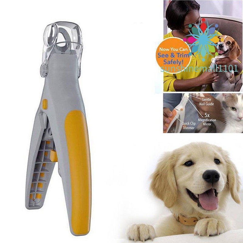pet nail trimmer with light