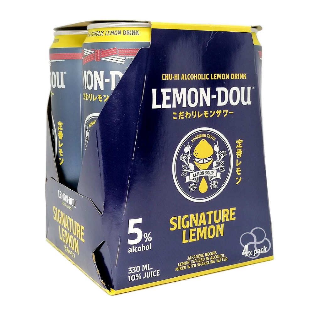 LemonDou Signature Lemon Chu Lemon Drink 4 x 330mL Shopee Philippines