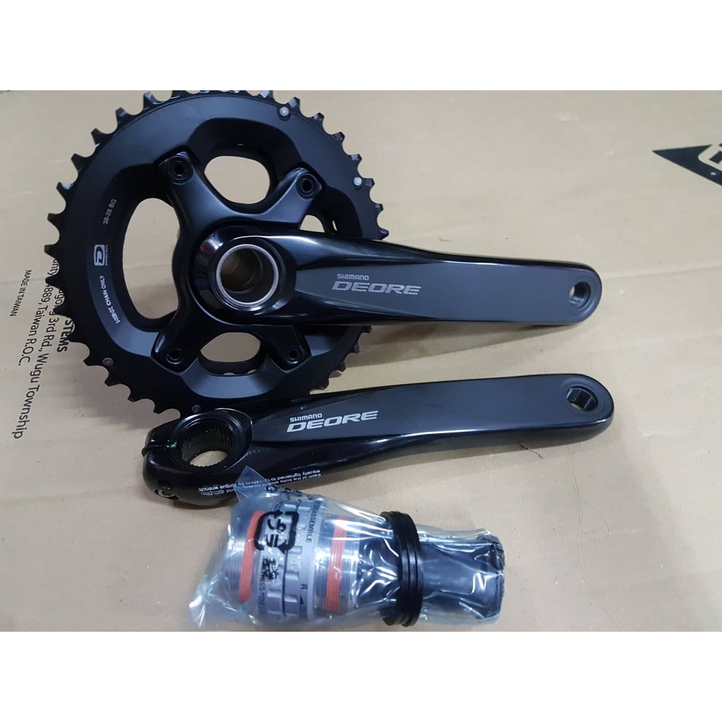 deore 2x crankset