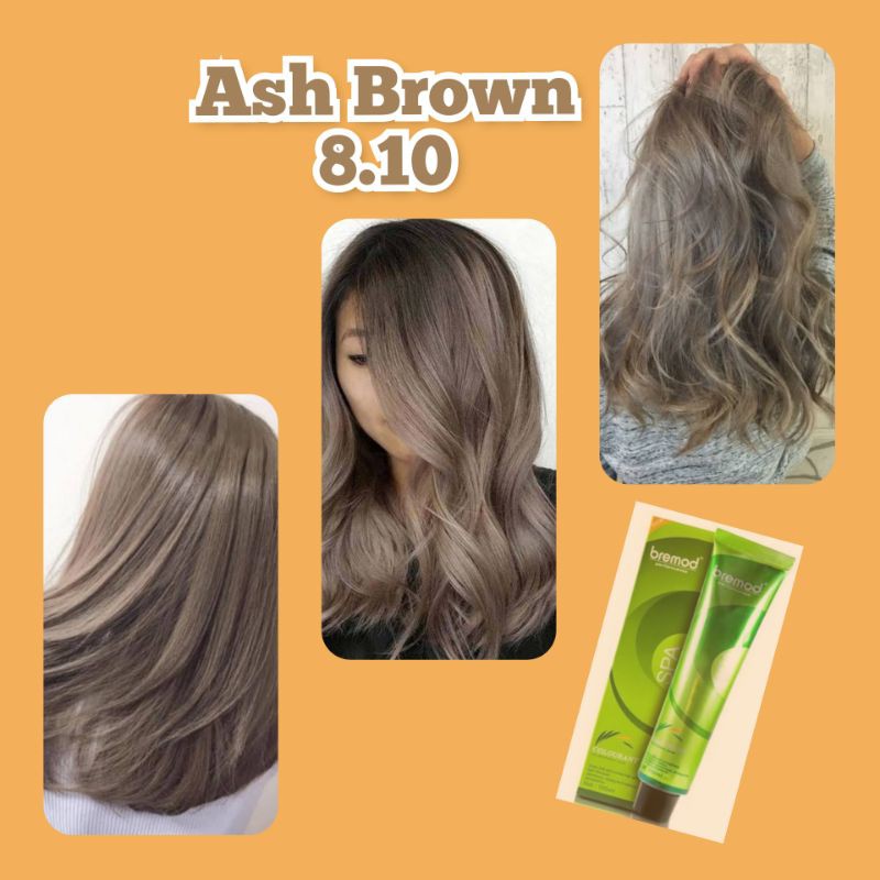 BREMOD Ash Brown hair Colour | Shopee Philippines