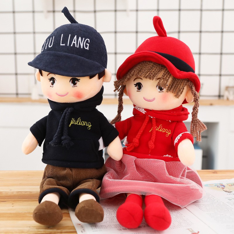 boy and girl doll