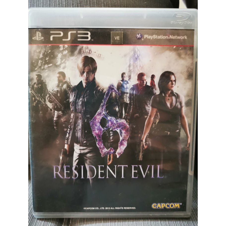 resident evil ps3 games