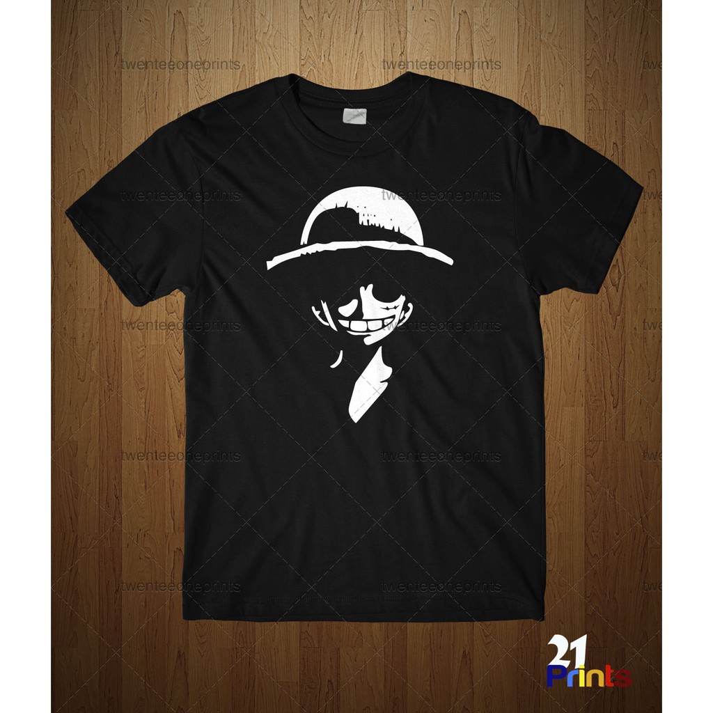 Monkey D Luffy One Piece Anime T-Shirts 2 | Shopee Philippines