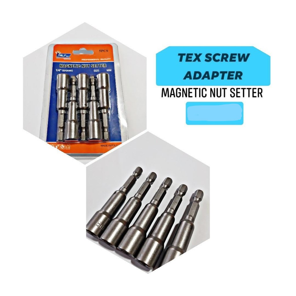 Nut Setter 5pcs 1/4" (8mm) Shopee Philippines