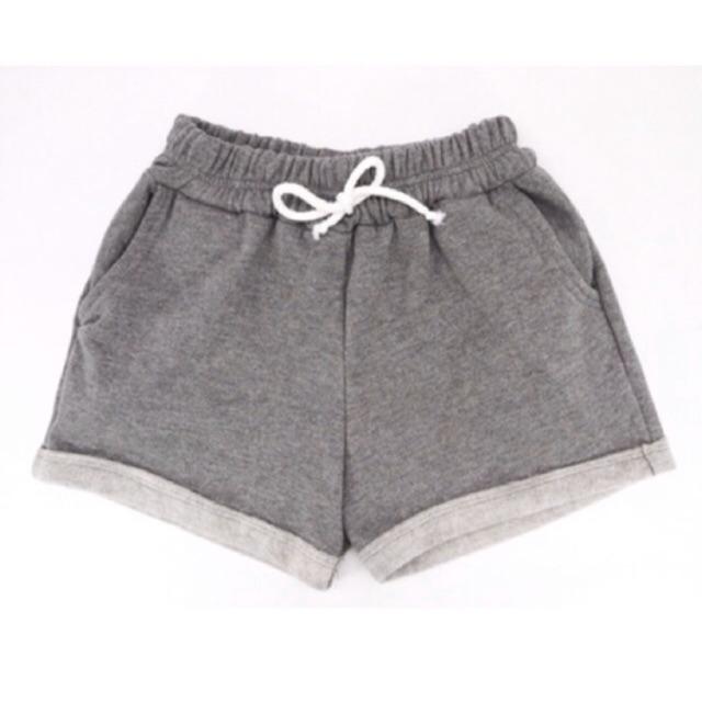 womens white jogger shorts