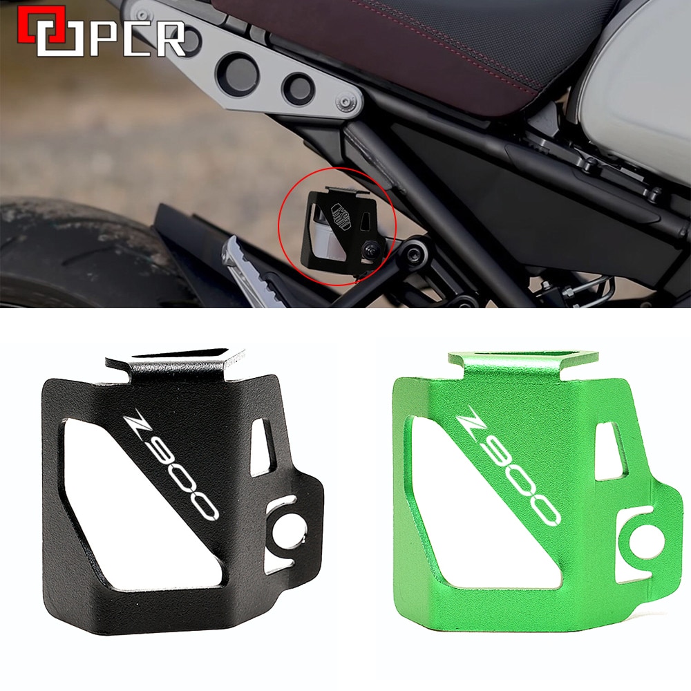 Z900 Motorcycle Rear Fluid Reservoir Guard Cover Protector For For Kawasaki Z900 Z 900 17 18 Shopee Philippines