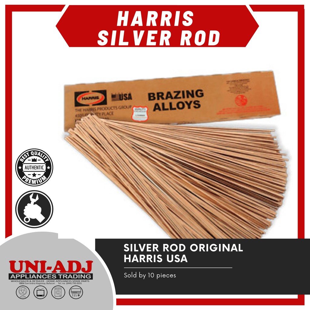 Silver Rod Original Harris USA (Sold by 10 pieces) Shopee Philippines