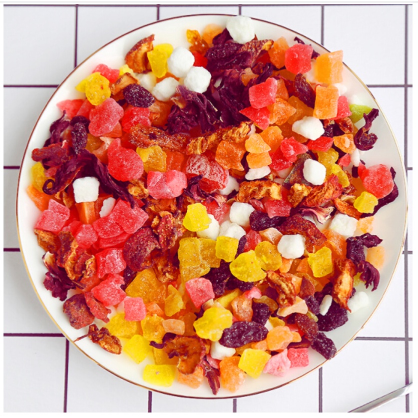 Dried Flower & Fruit Tea Blend Herbal Tea Tisanes Leaf Tea 500g