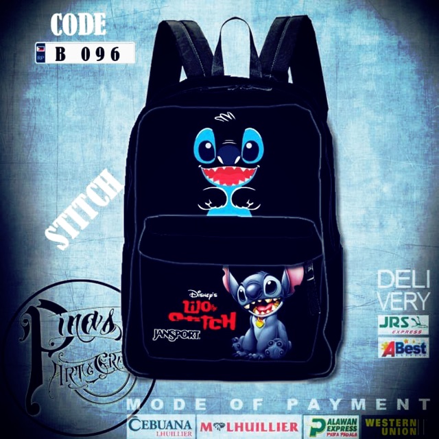 stitch jansport backpack