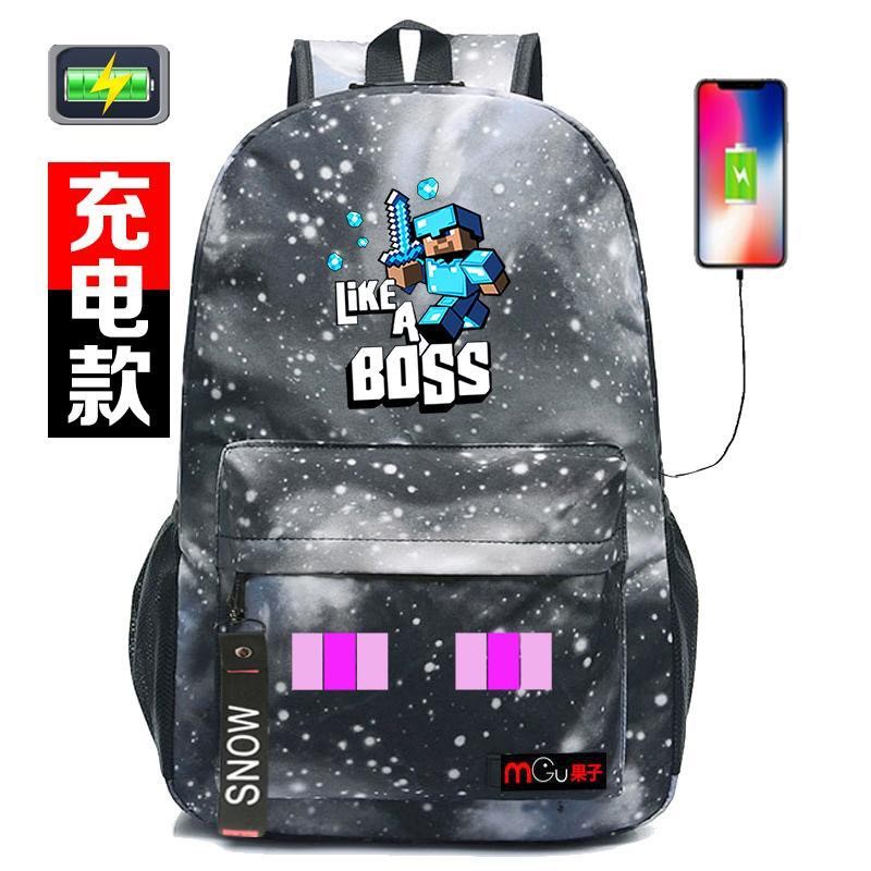 girls minecraft backpack